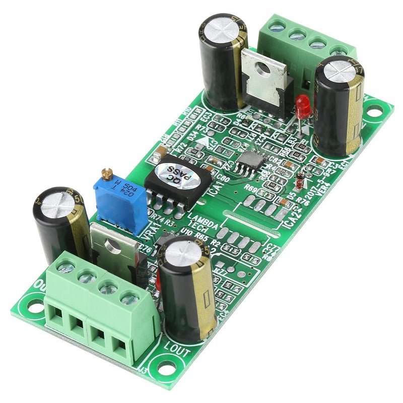وحدة عزل إشارة جهد تناظري من 0-10V S - 10V10V، قناة واحدة لأجهزة PLC وMCU، مع مقياس جهد، تتطلب مصدر طاقة مزدوج DC 12-32V - Image 1