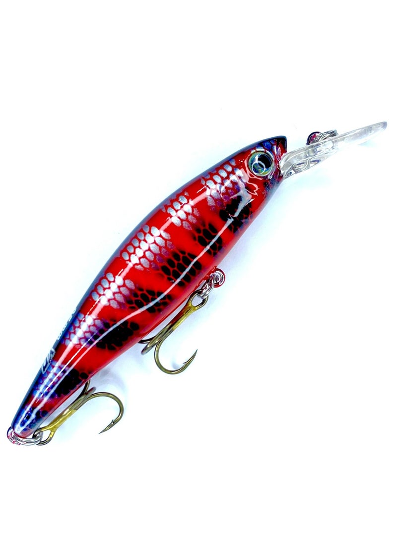 Asari Sweeper 85XD Floating Crankbait Fishing Lure – 85mm / 10.6g Shallow Diver Hard Bait – 4 Colors Available - Image 1