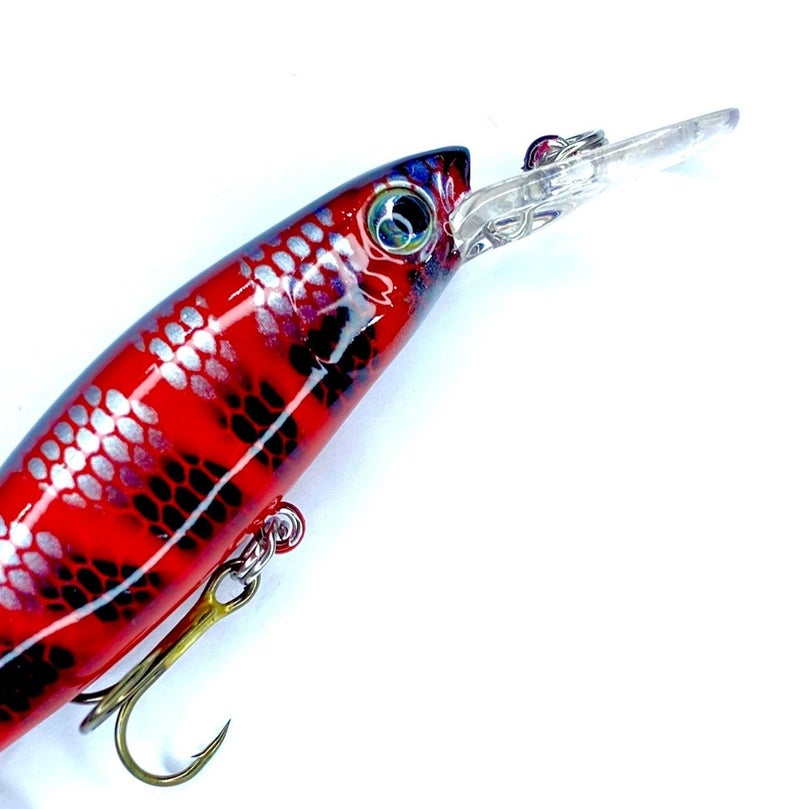 Asari Sweeper 85XD Floating Crankbait Fishing Lure – 85mm / 10.6g Shallow Diver Hard Bait – 4 Colors Available - Image 4