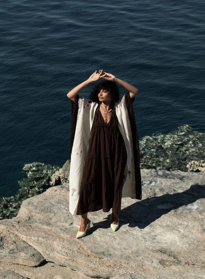 The Untitled Project The Dreamcatcher Abaya & Scarf Set