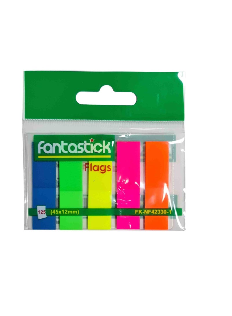 فانتاستيك مؤشر الفيلم 45×12 مم 25×5 ورقة متعدد الألوان - Image 2