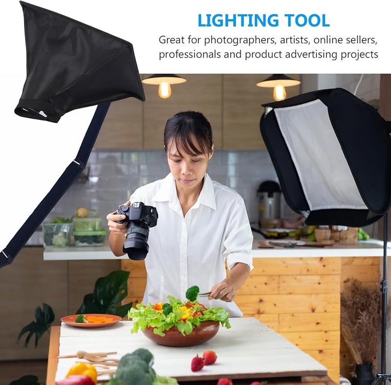 SECFOU 20X30 Inches Portable Photography Softbox Lighting Box With Flash Diffuser - Image 5