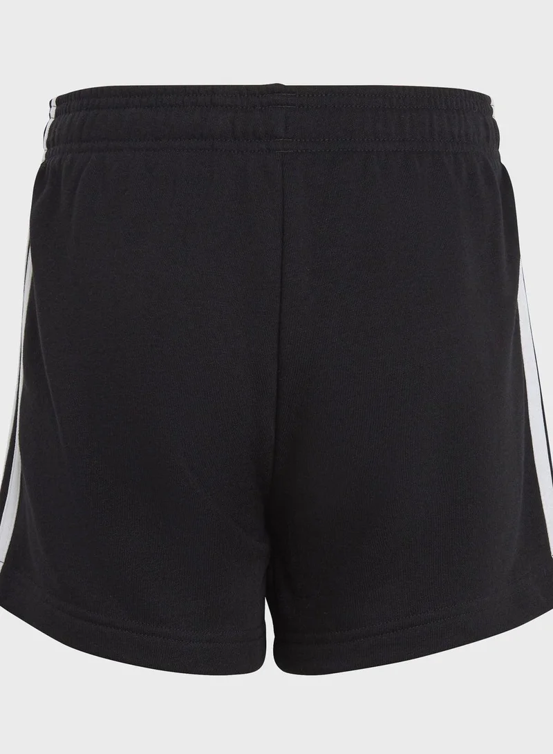 Adidas G 3S Sho Black Training Shorts 7-8Y