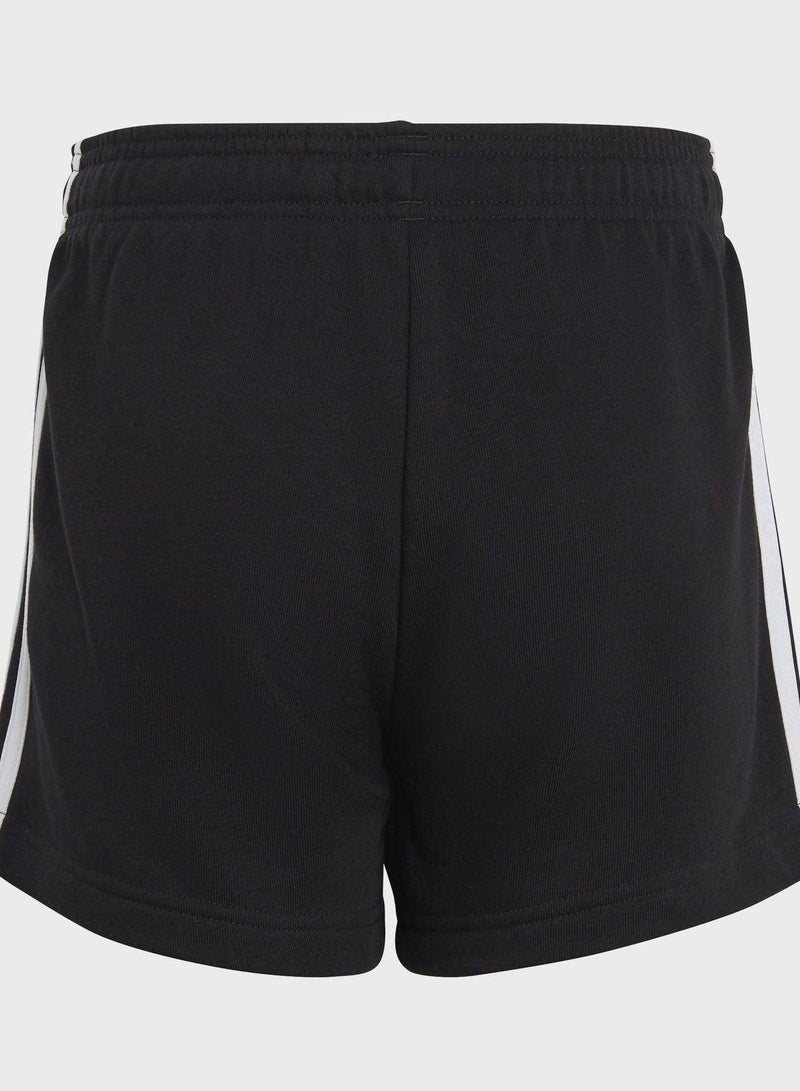 Adidas G 3S Sho Black Training Shorts 7-8Y - Image 2