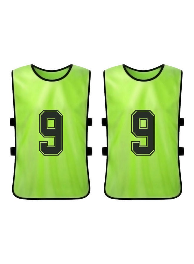 Y&D Sports Pinnies Numbered Practice Vest Pennies For Soccer Basketball Jersey Bibs,Set Of 12 Youth Adults Team  - Image 4