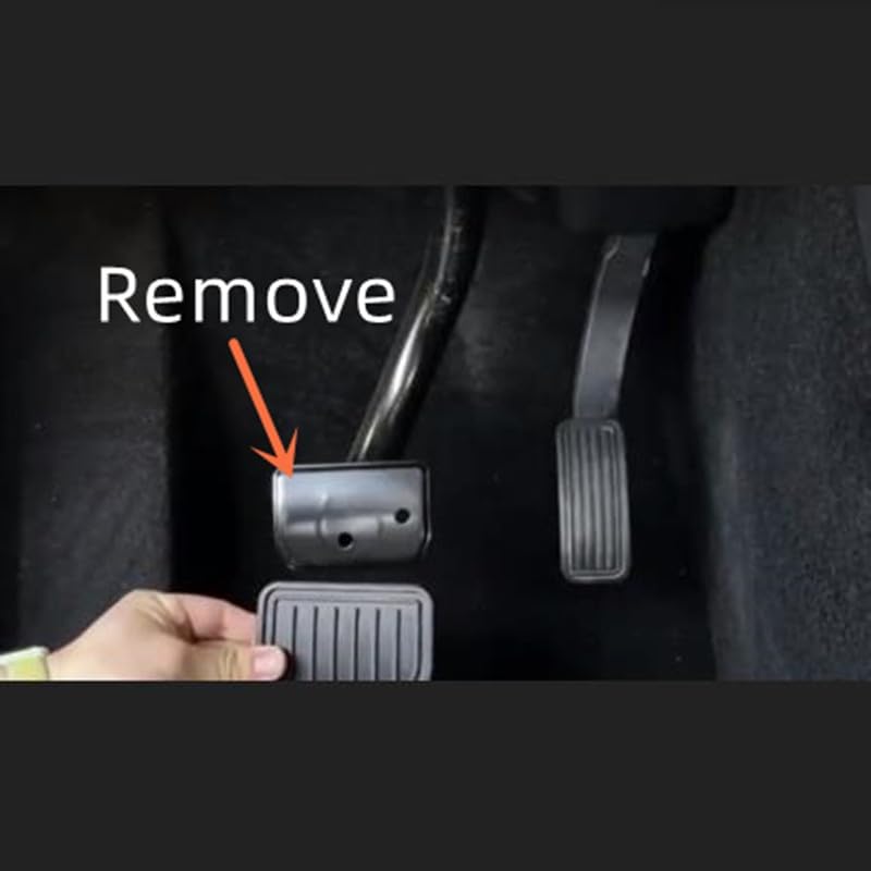 Wivplex Aluminum Alloy Foot Pedal Set for Tesla Model 3 Y - Image 4