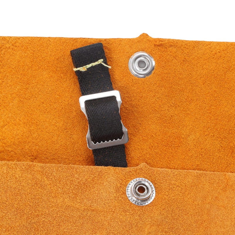Welding Safety Chaps Leather Apron Adjustment Split Leg Fire Wear Resistant Protective Apparel - Image 5