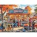 White Mountain 500 Piece Jigsaw Puzzle Retro Autumn Puzzles with Large Pieces Gifts for Adults and Family 18x24 Patsys Diner - Image 2