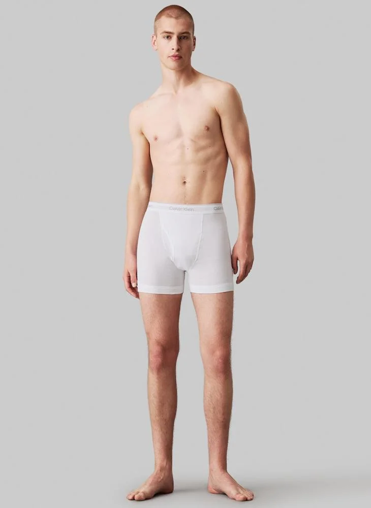 كالفن كلاين 3 Pack Logo Trunks