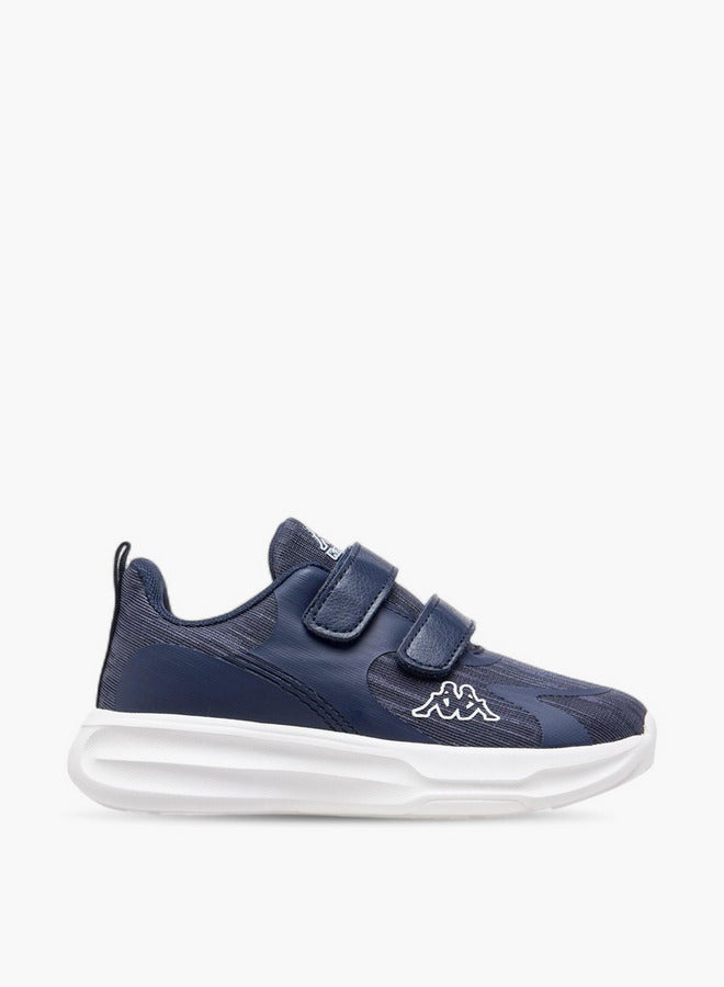 Kappa Kids' Pull Tab Detail Sports Shoes with Hook and Loop Closure - Image 3