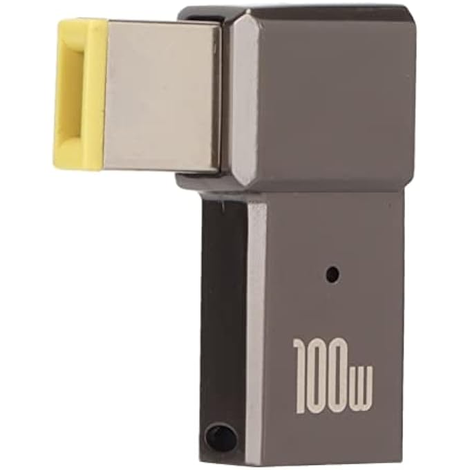 rayihni USB C TO SLIM TIP ADAPTER, 100W 5A LAPTOP USB C FEMALE INPUT TO SLIM TIP RECTANGLE POWER PD CHARGE CONVERTER - Image 1