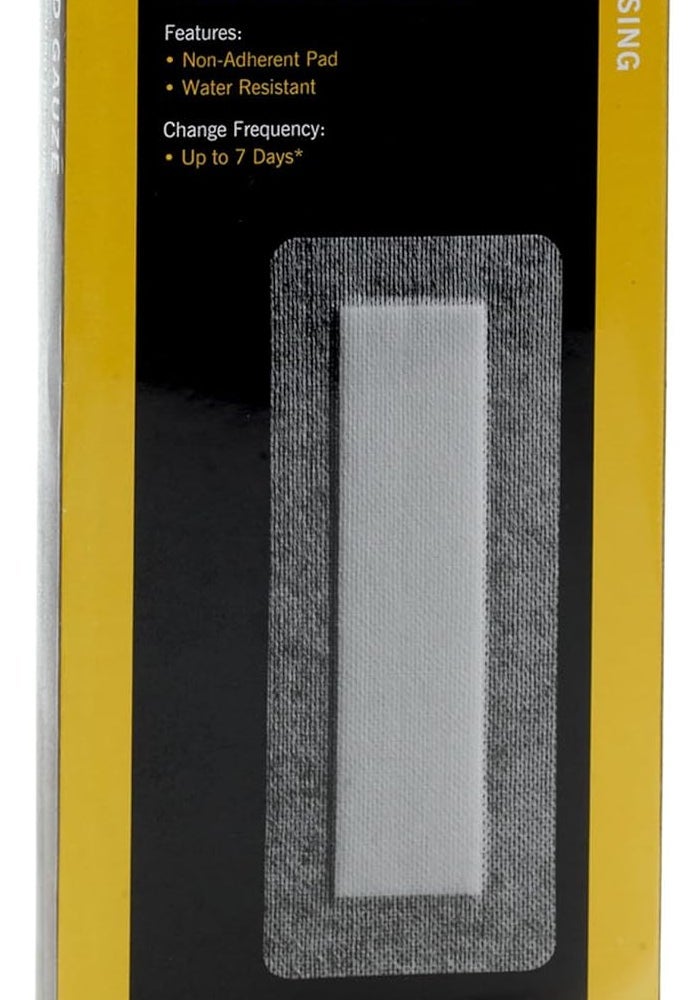 Medline MSC32410Z Sterile Bordered Gauze Dressing, 4" x 10" - Pack of 15