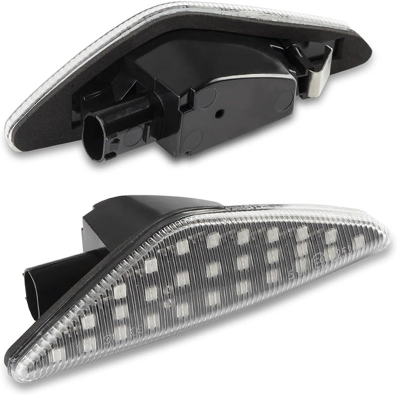 QASULER Dynamic Amber Side Marker Turn Signal Lights - Image 2