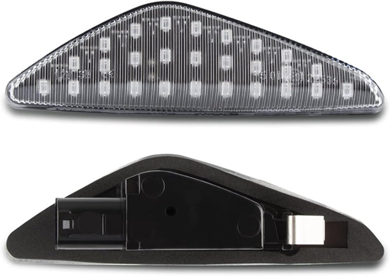 QASULER Dynamic Amber Side Marker Turn Signal Lights - Image 1