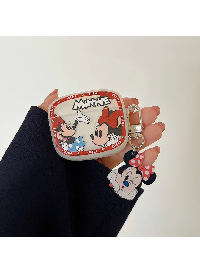 Loquat For Apple AirPodspro Cartoon Bluetooth Headset Airpods4 Generation Earphone Case Second And Third Generation Protective Cover-color:JBK224-Applicable Models:Airpods 4th Generation - Image 5