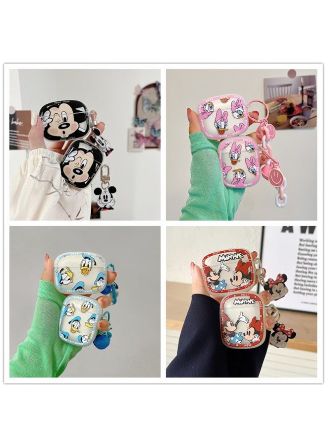 Loquat For Apple AirPodspro Cartoon Bluetooth Headset Airpods4 Generation Earphone Case Second And Third Generation Protective Cover-color:JBK224-Applicable Models:Airpods 4th Generation - Image 2