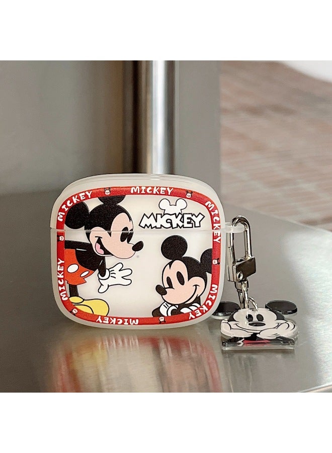 Loquat For Apple AirPodspro Cartoon Bluetooth Headset Airpods4 Generation Earphone Case Second And Third Generation Protective Cover-color:JBK224-Applicable Models:Airpods 4th Generation - Image 4