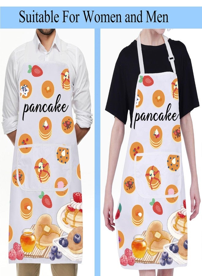 BNQL Pancake Apron Pancake Chef Apron Pancake Gift Pancake Lover Gift Pancake Baking Gardening Apron Cake Apron with Pockets - Image 5