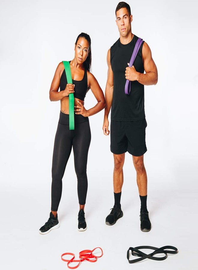 Hyperwear Heavy Resistance Bands, Super Bands Resistance Bands, Pull Up Bands, Pull Up Assistance Bands, Super Band Exercise Set of 4 Thick Bands - Image 2
