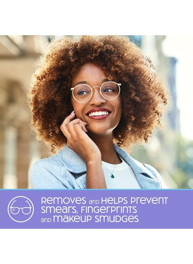 Nice 'n Clean SmudgeGuard Lens Cleaning Wipes (100 Total Wipes) | Pre-Moistened Individually Wrapped Wipes | Non-Scratching & Non-Streaking | Safe for Eyeglasses, Goggles, & Camera Lens - Image 4