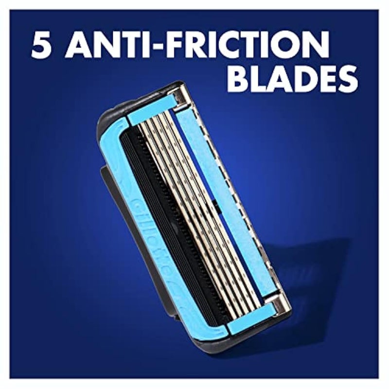Procter & Gamble Gillette proshield5 chill razor handle + 2 blade refills - Image 2