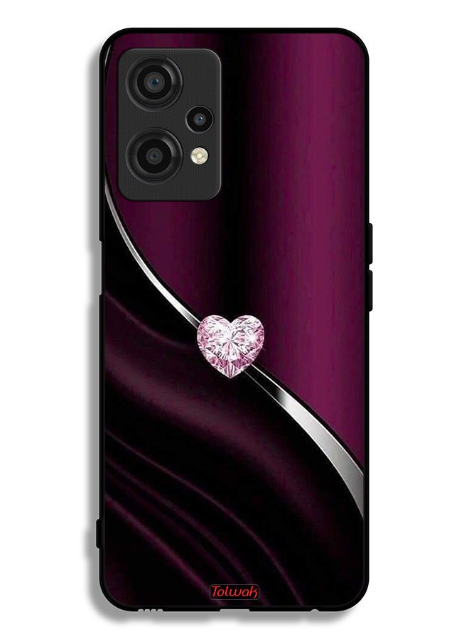 Tolwak OnePlus Nord CE 2 Lite 5G Protective Case Cover Diamond Heart - Image 2