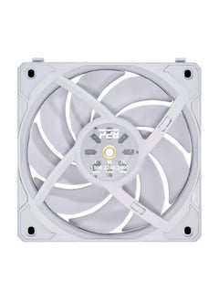 LIAN LI PWM 120mm 2600RPM (1pcs) with controller/extension cable 28mm thickness-White  - Image 4