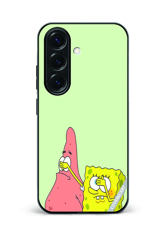 COVERSCART Protective Case Cover For Samsung Galaxy S24 Spongebob Design Multicolour