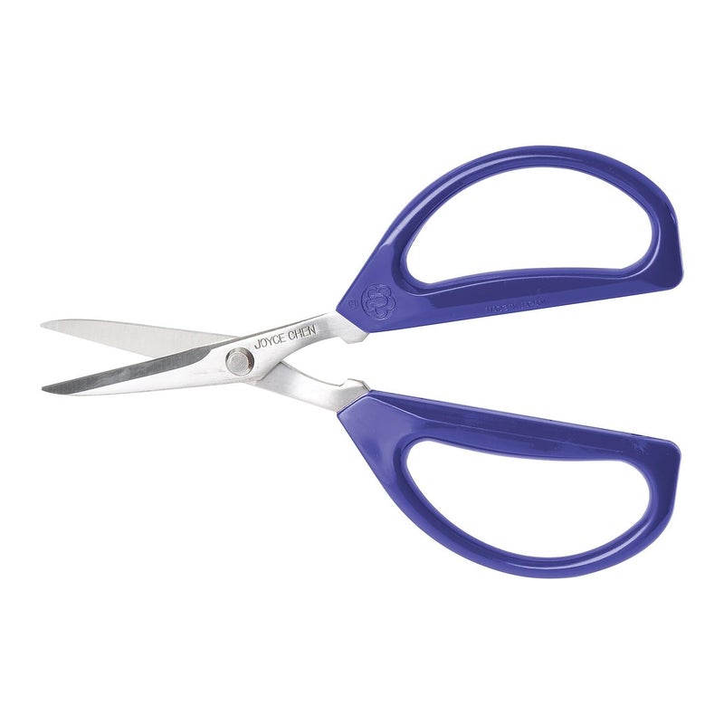 Joyce Chen Original Unlimited Kitchen Scissors All Purpose Dishwasher Safe Kitchen Shears With Comfortable Handles Blue