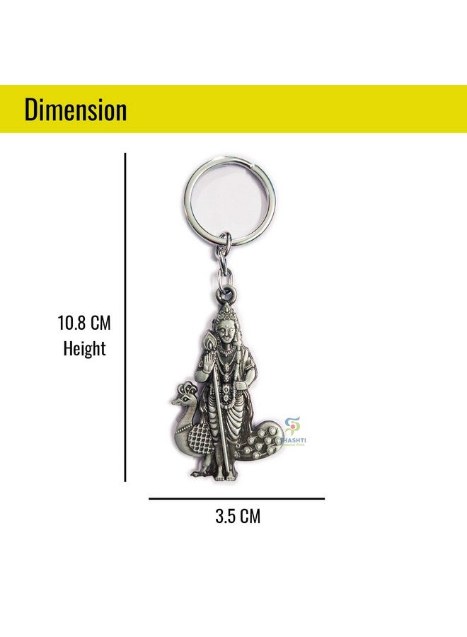 Shashti Shopping Point شاشتي ميدالية معدنية لورد غانيشا ومورغان للدراجة/المكتب | شري فيناياكا، إله الهند مورغان فيل و أوم سارفانا بهافا هدية ميدالية للأولاد والبنات (اللورد مورغان) - Image 5