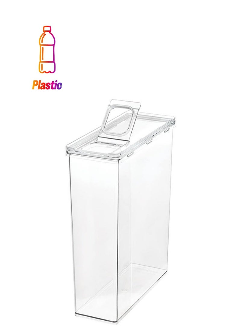 The Home Edit Cereal Canister – Airtight, Stackable Kitchen Storage Container for Cereal, Grains, Snacks, Pasta & Pantry Organization with Clear Body and Easy-Access Lid - Image 2