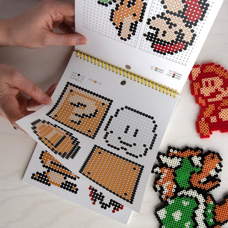 Perler 80-22841 Beads Super Mario Bros 3 Fuse Bead Pattern Pad, 14pgs - Image 3