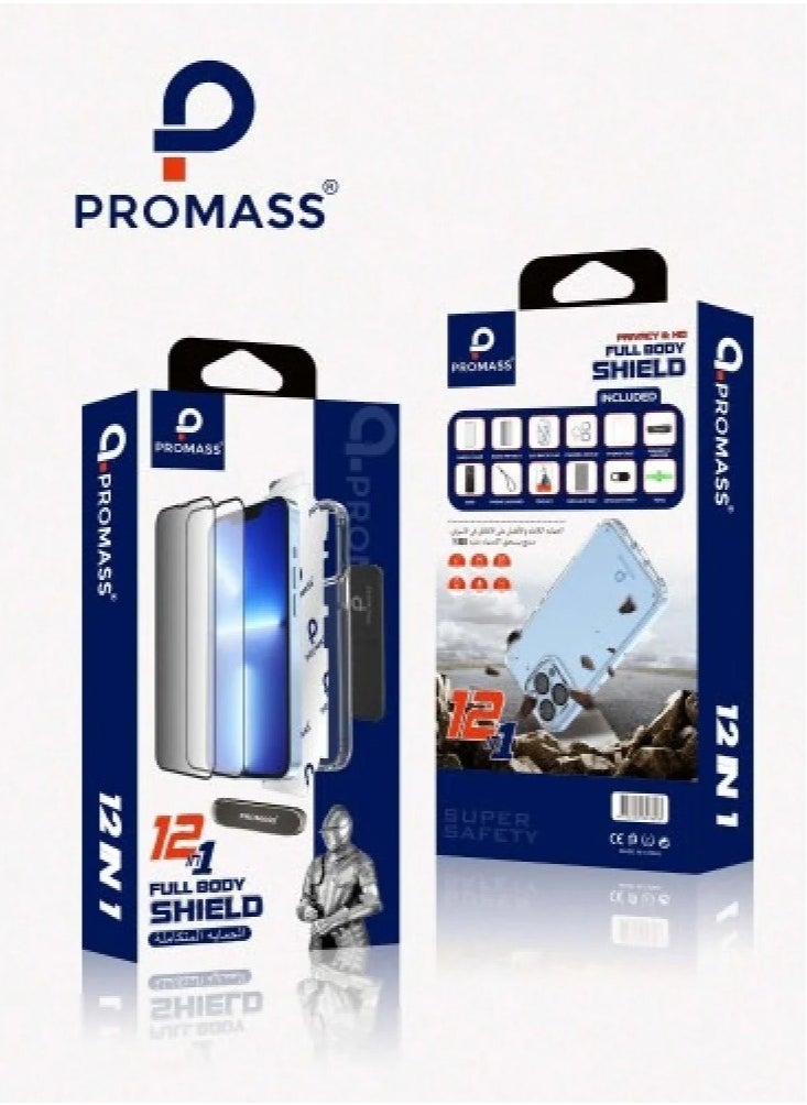 PROMASS Full protection package for (iP 14 Max) iPhone 14 Plus, superior protection for your phone and high quality (10in1)  - Image 3