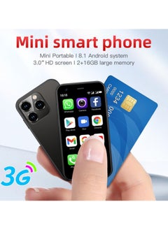 SOYES XS15 Pro Super Mini Mobile Phone Android Quad Core Black, Mobile  Mini Smartphone Ultra Small Pocket Student Children Men and Women  - Image 2