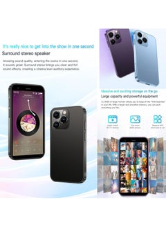SOYES XS15 Pro Super Mini Mobile Phone Android Quad Core Black, Mobile  Mini Smartphone Ultra Small Pocket Student Children Men and Women  - Image 4
