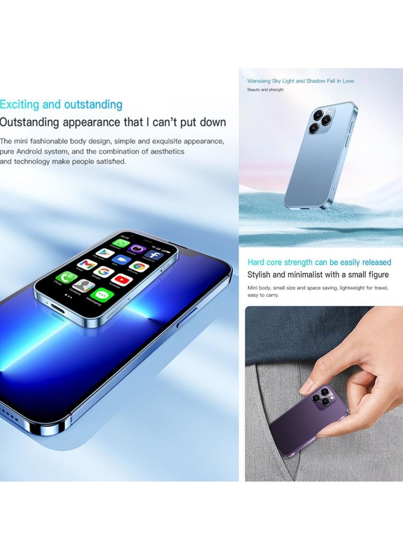 SOYES XS15 Pro Super Mini Mobile Phone Android Quad Core Black, Mobile  Mini Smartphone Ultra Small Pocket Student Children Men and Women - Image 5