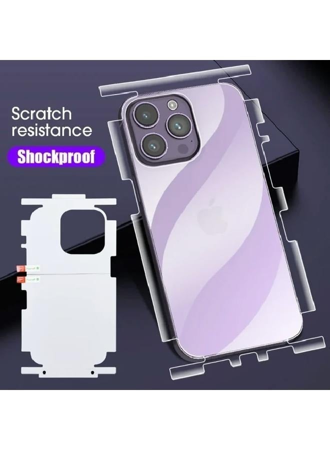 فونكل بكج الحماية (4in1) جراب مغناطيسي شفاف لموبايل ايفون 14 (iPhone 14) من ماج سيف مع واقي شاشة وحماية خلفية كاملة وواقي عدسة الكاميرا، مجموعة تغطية كاملة لموبايل ابل ايفون 14 - Image 4