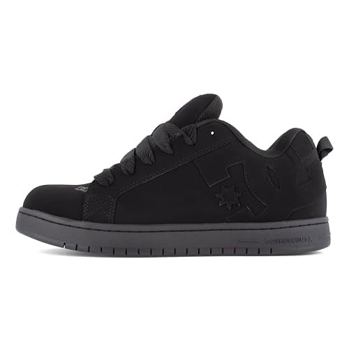 DC Shoes DC Work Men's Court Graffik Work Black Composite Toe Boots - Image 2