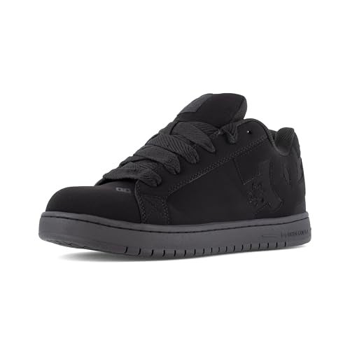 DC Shoes DC Work Men's Court Graffik Work Black Composite Toe Boots - Image 4