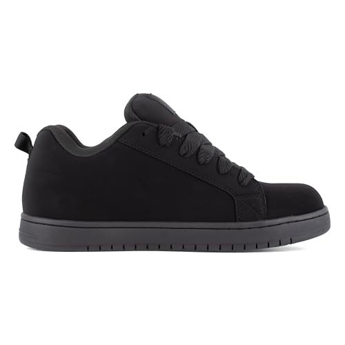 DC Shoes DC Work Men's Court Graffik Work Black Composite Toe Boots - Image 3