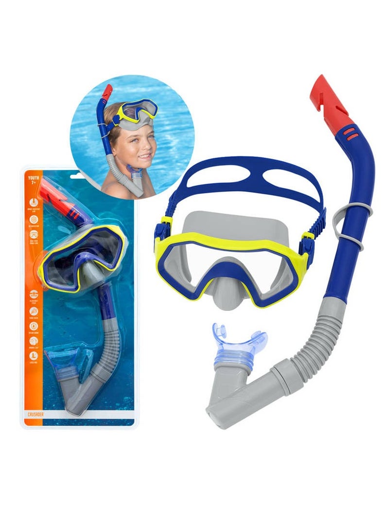 بست واي Bestway Crusader snorkel mask for diving - No:24025 - Image 1