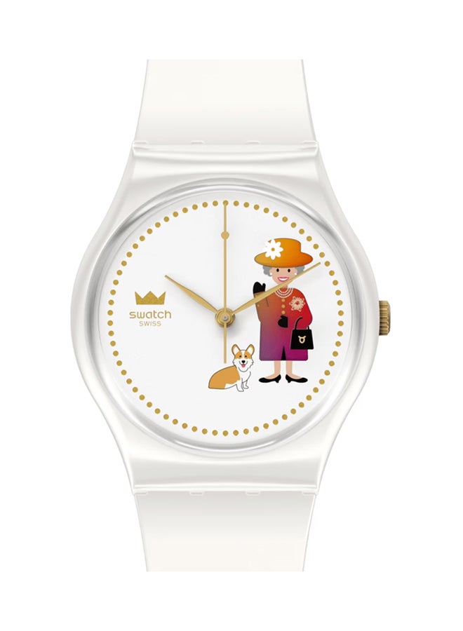 Swatch ساعة نسائية بلاستيكية كوارتز كيف مهيب - Image 1