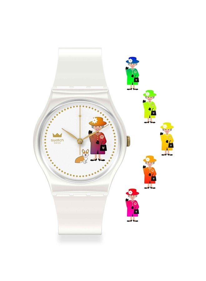 Swatch ساعة نسائية بلاستيكية كوارتز كيف مهيب - Image 3