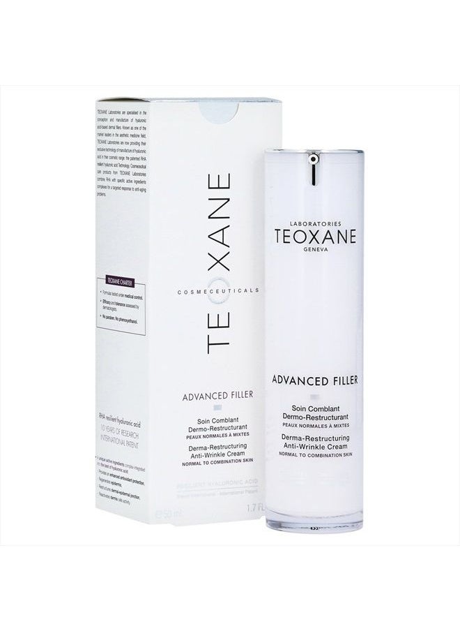Teoxane Cosmeceuticals - Advanced Filler Anti-Wrinkle Cream Normal to Combination Skin - New Face of Teosyal Advanced Filler - Normal to Combination - Image 1