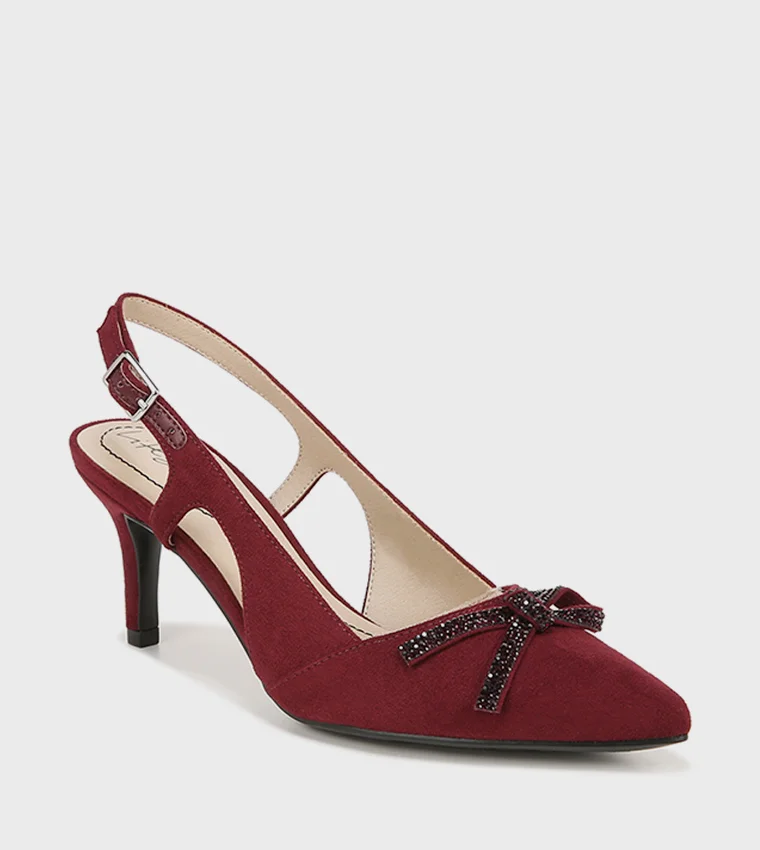 ناتشورالايزر SOCIAL SCENE Embellished Slingback Pumps