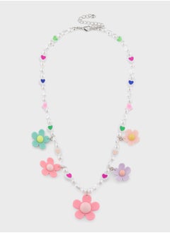 Ginger Floral Pearl Necklace  - Image 1