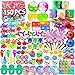 BicMan 150Pcs Party Favors for Kids 35 48 Fidget Toys Pack Goodie Bag Stuffers Carnival Prizes Treasure Box Filler Stuffers Toys for Classroom - Image 3