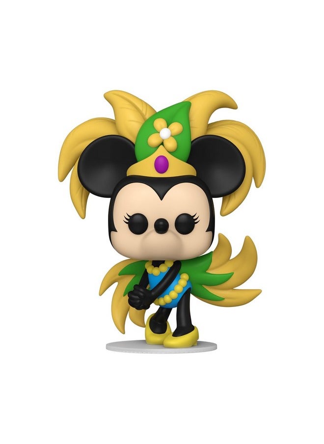Funko Funko Pop Disney: Mickey Around The World - Carnaval Minnie Mouse - Collectable Vinyl Figure - Gift Idea - Official Merchandise - Toys for Kids & Adults - Cartoon/Animation Fans  - Image 2