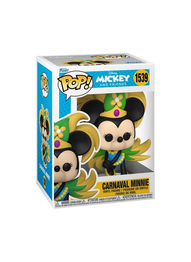 Funko Funko Pop Disney: Mickey Around The World - Carnaval Minnie Mouse - Collectable Vinyl Figure - Gift Idea - Official Merchandise - Toys for Kids & Adults - Cartoon/Animation Fans  - Image 1