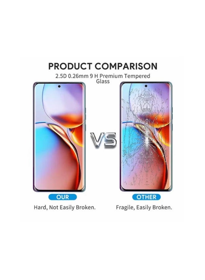 إكس ليفيل واقي شاشة HUAWEI Nova 13 (قطعتان) وعدسة كاميرا خلفية واحدة، مقاوم للخدش ومضاد لبصمات الأصابع، يغطي الشاشة بالكامل، مع ملحقات (شفاف) - Image 2